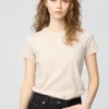 T-shirt da donna con collo rotondo T-shirt da donna con collo rotondo