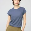 T-shirt da donna con maniche ad aletta T-shirt da donna con maniche ad aletta