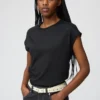 T-shirt da donna con maniche ad aletta T-shirt da donna con maniche ad aletta