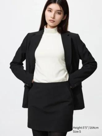 T-shirt da donna HEATTECH Ultra Warm con collo alto