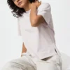 T-shirt da donna in cotone AIRism T-shirt da donna in cotone AIRism
