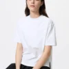 T-shirt da donna in cotone AIRism T-shirt da donna in cotone AIRism