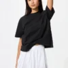 T-shirt da donna in cotone AIRism T-shirt da donna in cotone AIRism