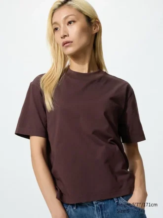 T-shirt da donna in cotone AIRism