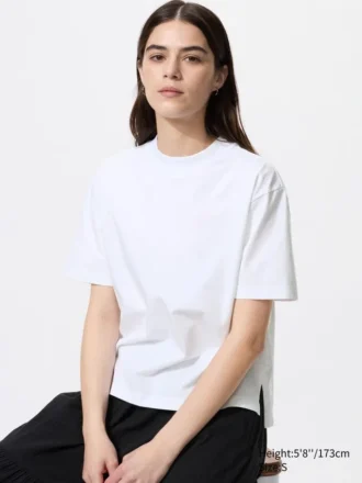 T-shirt da donna in cotone AIRism