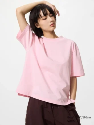 T-shirt da donna in cotone AIRism