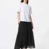 T-shirt da donna in cotone AIRism T-shirt da donna in cotone AIRism