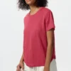 T-shirt da donna in lino T-shirt da donna in lino
