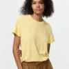 T-shirt da donna in lino T-shirt da donna in lino
