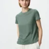 T-shirt da donna in lino T-shirt da donna in lino