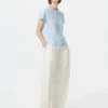 T-shirt da donna in lino T-shirt da donna in lino
