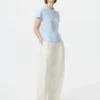 T-shirt da donna in lino T-shirt da donna in lino