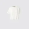 T-shirt da donna in maglia dal taglio ampio T-shirt da donna in maglia dal taglio ampio