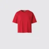T-shirt da donna in maglia dal taglio ampio T-shirt da donna in maglia dal taglio ampio