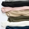 T-shirt da donna in morbido pile lavorato a maglia | Maglie a manica lunga