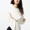 T-shirt da donna in tessuto waffle | Maglie a manica lunga T-shirt da donna in tessuto waffle | Maglie a manica lunga