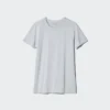 T-shirt da uomo AIRism con collo rotondo T-shirt da uomo AIRism con collo rotondo