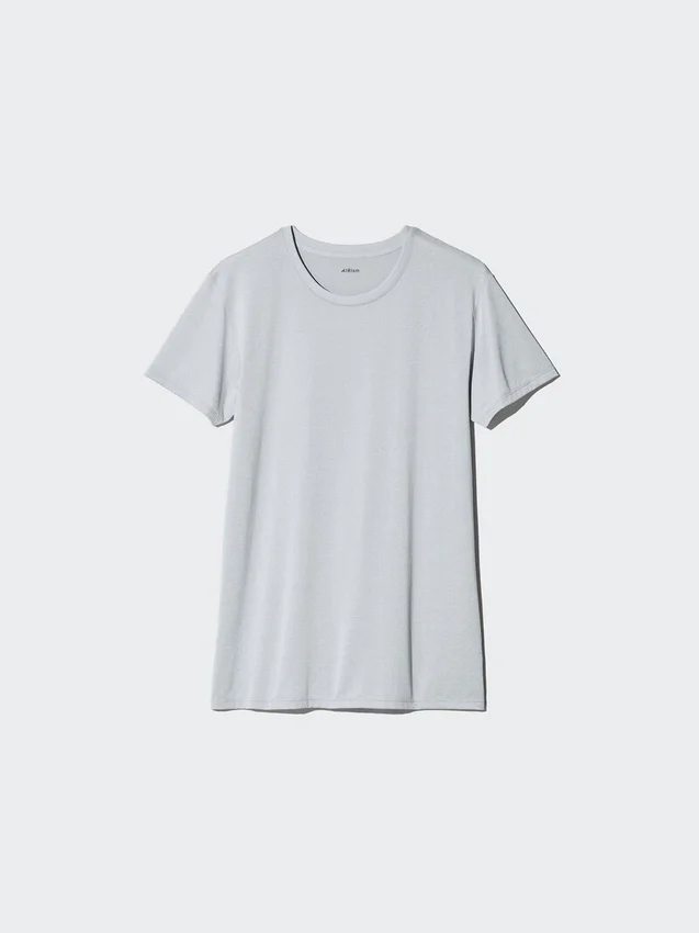 T-shirt da uomo AIRism con collo rotondo T-shirt da uomo AIRism con collo rotondo
