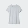 T-shirt da uomo AIRism con collo rotondo T-shirt da uomo AIRism con collo rotondo
