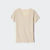 T-shirt da uomo AIRism in rete anti-odore | Scollo a V T-shirt da uomo AIRism in rete anti-odore | Scollo a V