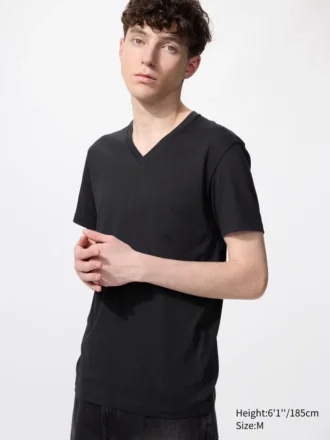 T-shirt da uomo Dry con scollo a V