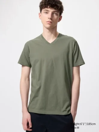 T-shirt da uomo Dry con scollo a V