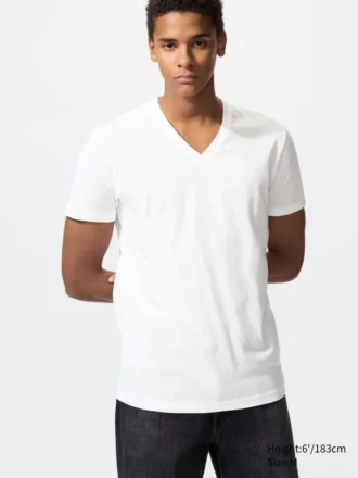 T-shirt da uomo Dry con scollo a V