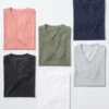 T-shirt da uomo Dry con scollo a V T-shirt da uomo Dry con scollo a V