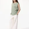 T-shirt da uomo in cotone AIRism | Senza maniche T-shirt da uomo in cotone AIRism | Senza maniche