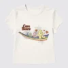 T-shirt grafica da donna con personaggi allegri UT T-shirt grafica da donna con personaggi allegri UT
