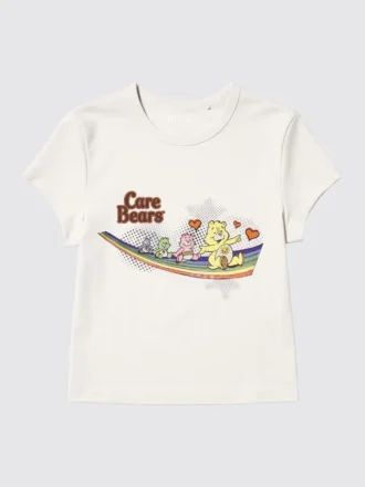 T-shirt grafica da donna con personaggi allegri UT