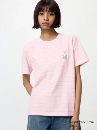 T-shirt grafica da donna Miffy in Bloom UT