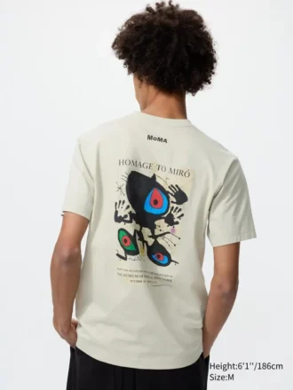 T-shirt grafica da uomo della collezione Moma Poster Art UT