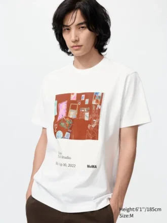 T-shirt grafica da uomo della collezione Moma Poster Art UT