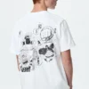 T-shirt grafica da uomo Manga Ut Shueisha 100Th UT | One Piece