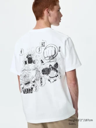 T-shirt grafica da uomo Manga Ut Shueisha 100Th UT | One Piece