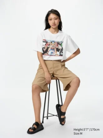 T-shirt grafica da uomo Manga Ut Shueisha 100Th UT | One Piece