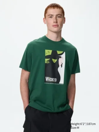 T-shirt grafica da uomo Musical Icons UT