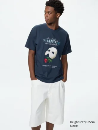 T-shirt grafica da uomo Musical Icons UT