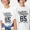T-shirt grafica in cotone AIRism per bambini T-shirt grafica in cotone AIRism per bambini