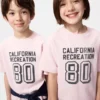 T-shirt grafica in cotone AIRism per bambini T-shirt grafica in cotone AIRism per bambini