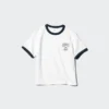 T-shirt grafica in cotone AIRism per bambini