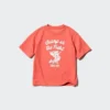 T-shirt grafica in cotone AIRism per bambini T-shirt grafica in cotone AIRism per bambini