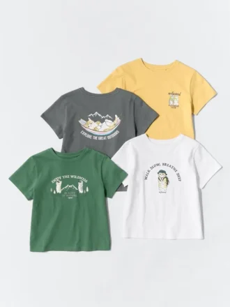 T-shirt grafica Mofusand Ut da donna