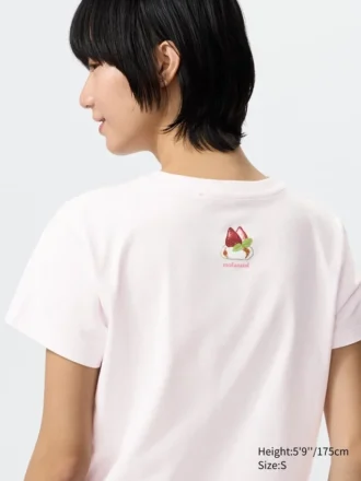 T-shirt grafica Mofusand Ut da donna