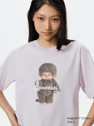 T-shirt grafica Monchhichi UT da donna