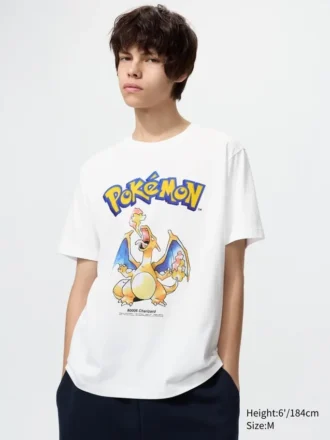 T-shirt grafica Pokamon Ut da uomo