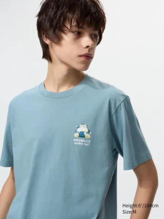 T-shirt grafica Pokamon Ut da uomo