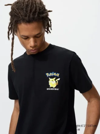 T-shirt grafica Pokamon Ut da uomo