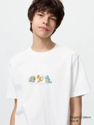 T-shirt grafica Pokamon Ut da uomo